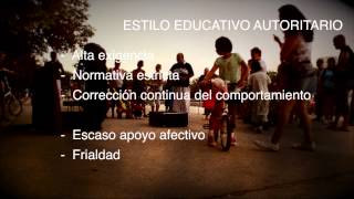 Estilos Educativos y tipos de padres Pedagogía para Padres [upl. by Palila]