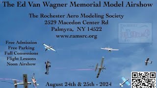 RAMS Noontime Demos 2024  The Ed Van Wagner Memorial Model Airshow [upl. by Soloman]