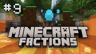 Minecraft Factions Lets Play Episode 9  Lava Trap Troll [upl. by Jerrylee]