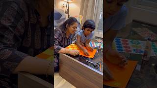 Minivlog355👧Nainis best Table mat with Fevicol MRCrafting madeFevicolMR AD FevicolInNewAvatar [upl. by Heda]