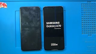 Samsung Galaxy A70 Ekran Değişimi 🇹🇷  SMA705 samsunggalaxya70 [upl. by Laughry]