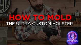 How to Properly Mold the 1791 Gunleather Ultra Custom Holster2020 Guns amp Ammo holster of the year [upl. by Novanod]