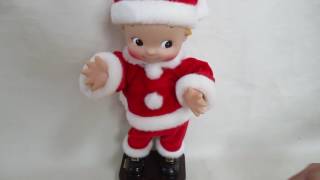 KEWPIE ROSE ONEILL DANCING DOLL SANTA CHRISTMAS XMAS [upl. by Alam]