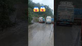 DIMAPUR TO KOHIMA ROAD condition 😱😱😱landslide kohimanews youtube shortvideo viral tranding 😱 [upl. by Tessil]