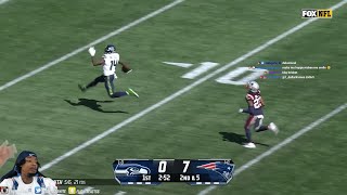 FlightReacts Seahawks vs Patriots  2024 Week 2 Highlights [upl. by Shirlee]