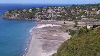 Montserrat  The Changing Old Road Bay Shoreline [upl. by Eanahc]