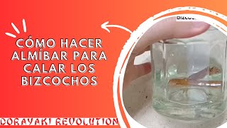 CÓMO HACER ALMÍBAR PARA CALAR LOS BIZCOCHOS RECETA DORAYAKI REVOLUTION [upl. by Flann441]