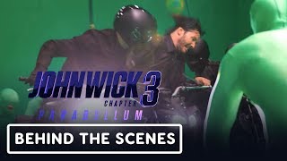 John Wick Chapter 3 Parabellum  quotBike Fight Scene Choreographyquot Exclusive Clip [upl. by Zerimar807]