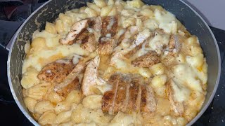 Mexican Chicken with Cheese Pasta Recipe by FoodwithMood [upl. by Yenobe307]