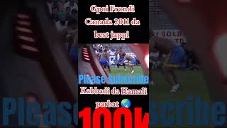 Gopi faridpur best stoper in Canada canadacup kabaddi canada duet kabaddicup [upl. by Anilok475]