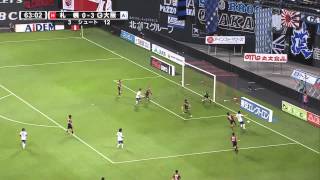 Consadole Sapporo 04 Gamba Osaka 230612 [upl. by Wayland]