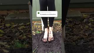 Mud fun barefoot  Full video on another site [upl. by Enela673]