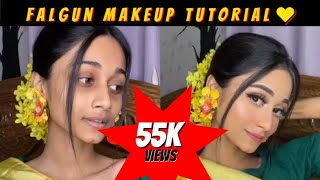 Falgun Makeup 🤪💛  Tahmina Chowdhury Prity [upl. by Rici]