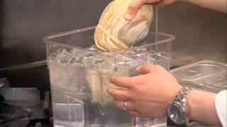 How to Clean a Horseneck Clam  Chef Skills amp Prep Tips [upl. by Anitsud]