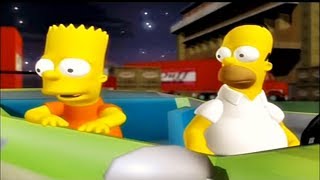 Los Simpsons Hit amp Run  Parte 7  Bart  Español [upl. by Farlay]