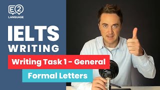 IELTS General Writing Task 1 Formal Letters  ALL THE WAY TO IELTS 9 with Jay [upl. by Minica]