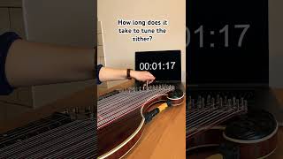 How long does it take to tune the zither shorts [upl. by Sivel]