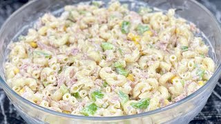 SALADE DE PÂTES ULTRA CRÉMEUSE ET RAFRAÎCHISSANTE 🥗 Deli Cuisine [upl. by Latrina]