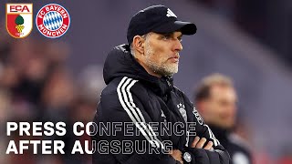 Press conference after FC Augsburg vs FC Bayern 23  Bundesliga  🇬🇧 [upl. by Llerraf]