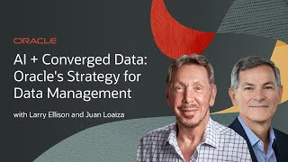 AI and Converged Data Oracles Strategy for Data Management [upl. by Ybab404]