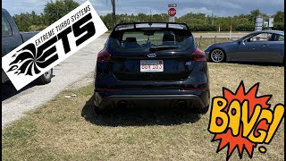 Focus RS ETS Extreme Catback Exhaust [upl. by Berfield]