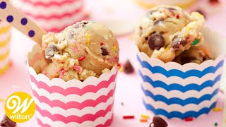 How to Make Edible Chocolate Chip Cookie Dough  Wilton [upl. by Berthoud]