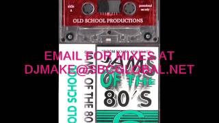 Jams of the 80s vol 6  Tony Boom Boom Badea Old School Chicago Mix WBMX [upl. by Adnohser762]