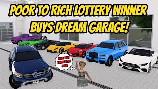 Greenville Wisc Roblox l Poor to Rich Lottery Exotic Cars Update Roleplay [upl. by Leima973]