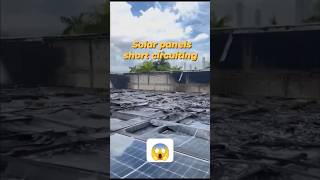 solar panel short circuitsolarsystem nabeelmirzatech electrician electricity [upl. by Anelad472]