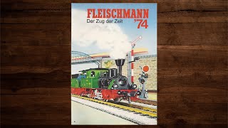 Fleischmann Katalog 1974 – Modellbahn Modelleisenbahn H0 [upl. by Sigismond]