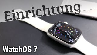 Apple Watch Einrichtung mit Cellular WatchOS für Anfänger [upl. by Faline]