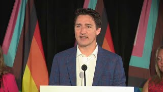 PM Trudeau announces launch of 2SLGBTQI action plan responds to media questions – August 28 2022 [upl. by Nerual265]