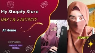 how to create shopify store  shopify drop shipping  shopify free course  Ecommerce [upl. by Thamora]