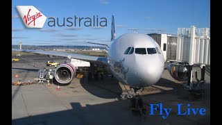 Virgin Australia VA 570 Night Flight Perth to Sydney Flight Report Airbus A330200 [upl. by Neeluj]