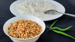 Coconut Chammanthi easy chutney തേങ്ങാ ചമ്മന്തി വറുത്ത ചമ്മന്തിAyyashasworld recipe [upl. by Ozzie518]