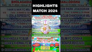 BHOLAGADIA FIXTURE 2024  Khunta Mayurbhanj shorts [upl. by Kcyred556]