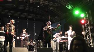 The Abyssinians  Satta Massagana  Live  Bristol Vegfest 26th May 2013 [upl. by Lipski]