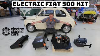 Fiat 500 boltin electric conversion kit [upl. by Nilerual707]