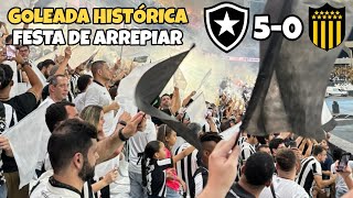 BOTAFOGO X PENAROL  GOLEADA HISTÓRICA amp FESTA DA TORCIDA NO NILTON SANTOS [upl. by Aicala]