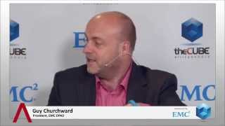 Guy Churchward  EMC World 2014 [upl. by Yelnikcm]