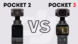 Dji Pocket 3 vs 2  Worth The Wait [upl. by Ainet873]