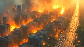 200000 AFFECTED Fire in Residential Area of ​​capital Manila Philippines [upl. by Arak323]