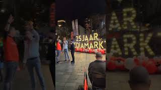 25 jaar MediaMarkt Rotterdam medewerkers en beveiliging buiten voordat ze gevlucht waren [upl. by Ledah]