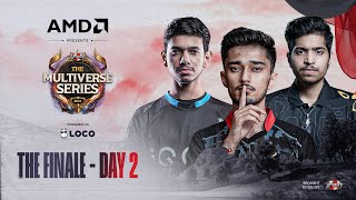 Day2 AMD presents UE The Multiverse Series 2024 BGMI  Grand Finals  Ft IQOOSouL Godlike etc [upl. by Auhsuj]