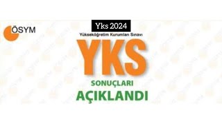 YKS 2024 SONUÇLARI AÇIKLANDI Sonuçlarınız Nasıl Geldi [upl. by Enneles983]