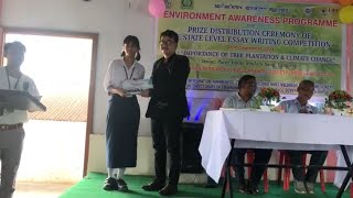 ENVIRONMENT AWARENESS AT PAREE IMOM SINDAM SHANG [upl. by Mundt]