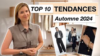 TOP 10 TENDANCES AUTOMNE 2024 🍂✨ [upl. by Alisander]