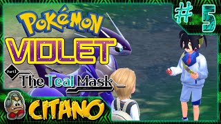 Lets Play Pokemon Violet The Teal Mask  5 First Signboard at Loyalty Plaza [upl. by Ellehsor]