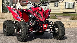 Raptor 700 Street Legal Light Kit [upl. by Hsirehc47]