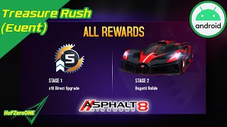 Use 50 dice in Treasure Rush amp use Direct Upgrade  Asphalt 8 Airborne [upl. by Lledualc585]